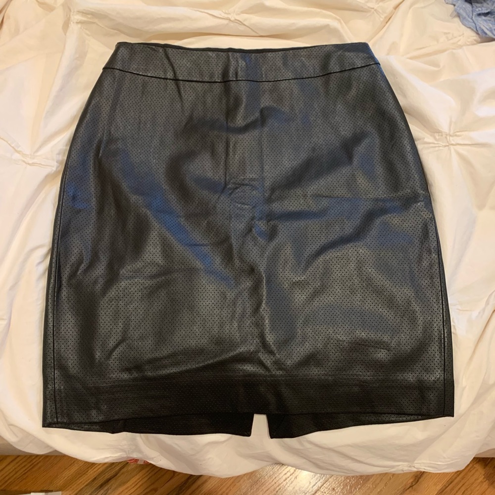 Leather skirt